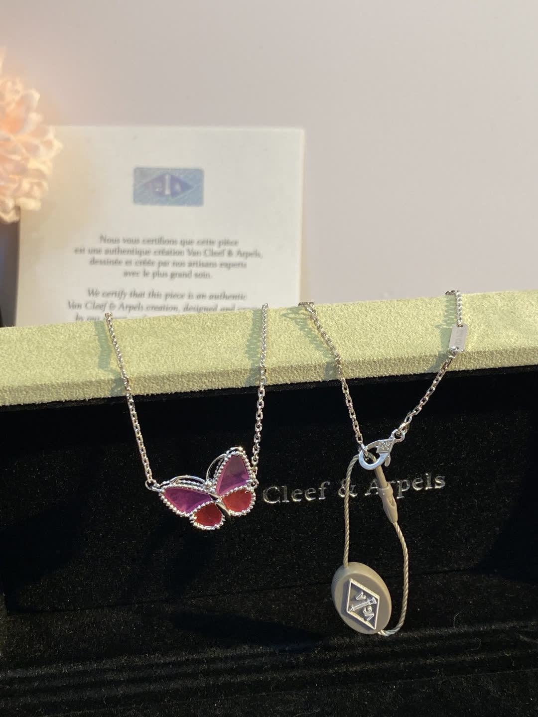 Van Cleef & Arpels Butterfly Necklace
